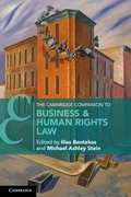 Cover: The Cambridge Companion to Business and Human Rights Law - Cambridge University Press