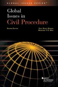 Abbildung von: Global Issues in Civil Procedure - West Academic Press