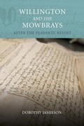 Cover: Willington and the Mowbrays - De Gruyter