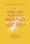 Cover: For and Against Abelard - De Gruyter