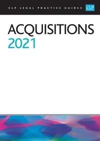 Abbildung von: Acquisitions 2021 - College of Law Publishing