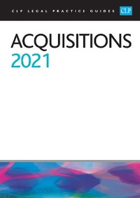 Abbildung von: Acquisitions 2021 - College of Law Publishing