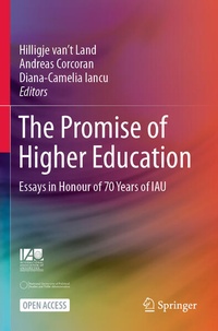 Enlarge image Cover: The Promise of Higher Education - Springer