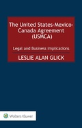 Cover: United States-Mexico-Canada Agreement (USMCA) - Wolters Kluwer