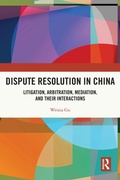 Abbildung von: Dispute Resolution in China - Routledge