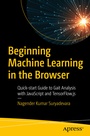 Cover: Beginning Machine Learning in the Browser - APress
