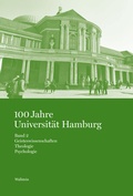 Cover: 100 Jahre Universit&auml;t Hamburg - Wallstein