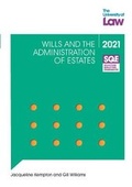 Cover: SQE - Wills and the Administration of Estates - The University of Law Publishing Limited