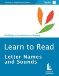 Cover: Letter Names and Sounds, Teacher Edition - Startup Learning, Pbc
