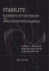 Enlarge image Cover: Stability: Elements of the Theory and Applications with Examples - De Gruyter
