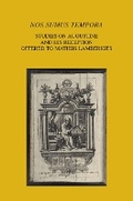 Cover: 'Nos sumus tempora' - Peeters Publishers