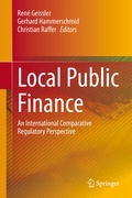 Cover: Local Public Finance - Springer