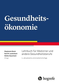 Abbildung von: Gesundheitsökonomie - Hogrefe