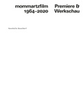 Cover: mommartzfilm 1964-2020. - Verlag Kettler