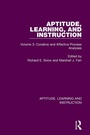 Cover: Aptitude, Learning, and Instruction - Routledge