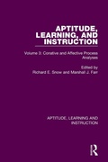 Cover: Aptitude, Learning, and Instruction - Routledge