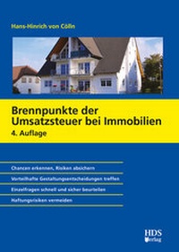 Abbildung von: Brennpunkte der Umsatzsteuer bei Immobilien - HDS