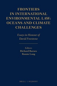 Abbildung von: Frontiers in International Environmental Law: Oceans and Climate Challenges - Martinus Nijhoff