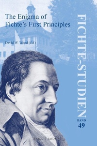 Enlarge image Cover: The Enigma of Fichte's First Principles - Brill