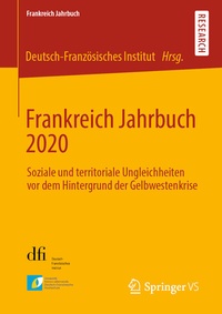 Abbildung von: Frankreich Jahrbuch 2020 - Springer VS