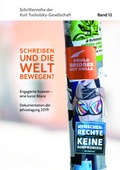 Cover: &raquo;Schreiben und die Welt bewegen?&laquo; - Verlag Ille & Riemer