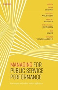 Cover: Managing for Public Service Performance - Oxford University Press