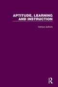 Cover: Aptitude, Learning and Instruction - Routledge