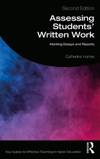Enlarge image Cover: Assessing Students' Written Work - Routledge