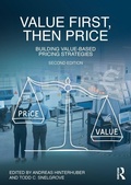 Cover: Value First, Then Price - Routledge