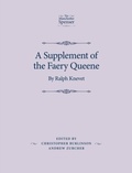 Cover: A Supplement of the Faery Queene - Manchester University Press