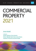 Cover: Commercial Property 2021 - College of Law Publishing