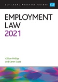 Cover: Employment Law 2021 - College of Law Publishing