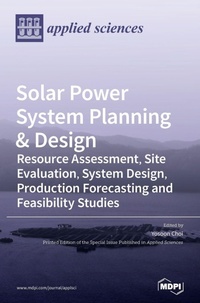 Enlarge image Cover: Solar Power System Planning & Design - MDPI AG