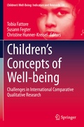 Cover: Children's Concepts of Well-being - Springer