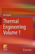 Cover: Thermal Engineering Volume 1 - Springer