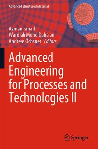 Abbildung von: Advanced Engineering for Processes and Technologies II - Springer