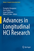 Cover: Advances in Longitudinal HCI Research - Springer