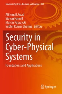 Enlarge image Cover: Security in Cyber-Physical Systems - Springer