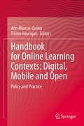 Bild: Handbook for Online Learning Contexts: Digital, Mobile and Open - Springer