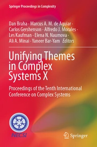 Enlarge image Cover: Unifying Themes in Complex Systems X - Springer