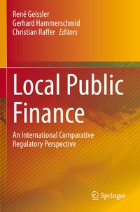 Enlarge image Cover: Local Public Finance - Springer