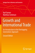 Cover: Growth and International Trade - Springer