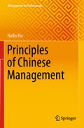 Cover: Principles of Chinese Management - Springer