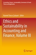 Cover: Ethics and Sustainability in Accounting and Finance, Volume III - Springer