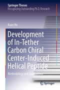 Bild: Development of In-Tether Carbon Chiral Center-Induced Helical Peptide - Springer