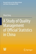 Cover: A Study of Quality Management of Official Statistics in China - Springer