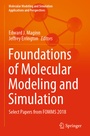 Cover: Foundations of Molecular Modeling and Simulation - Springer