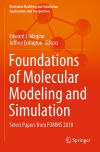 Enlarge image Cover: Foundations of Molecular Modeling and Simulation - Springer