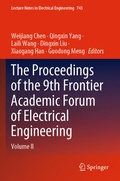 Cover: The Proceedings of the 9th Frontier Academic Forum of Electrical Engineering - Springer