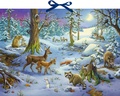 Cover: Sound-Adventskalender - H&ouml;rt ihr die Tiere im Winterwald? - Coppenrath